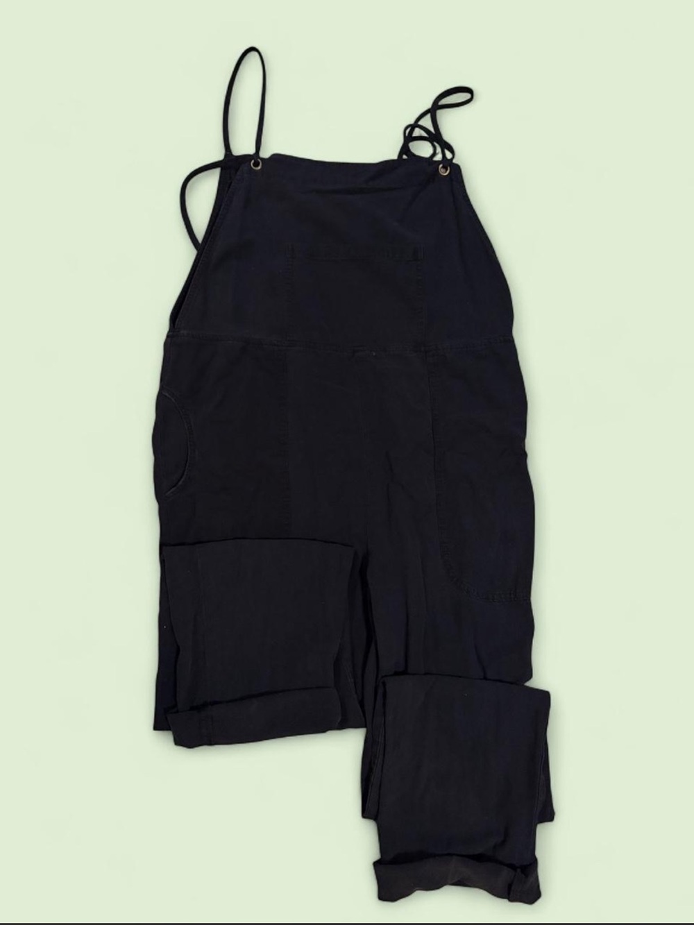 LACAUSA 100% Silk Black Raw Silk
Overalls/Jumpsuit